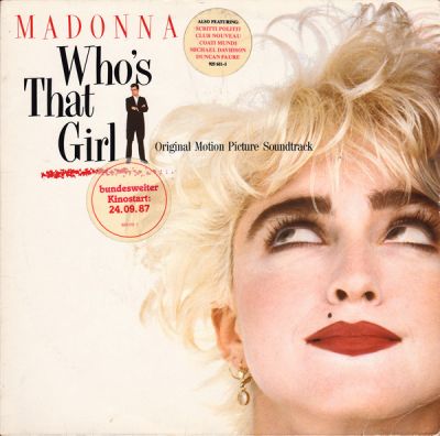 Who's That Girl (soundtrack) - LP / Madonna / 1987