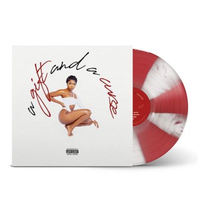 Gift And A Curse (EP) - 12" (RSD Black Friday Rød & Hvid Julestok Cornetto Vinyl) / Tink / 2020/2021