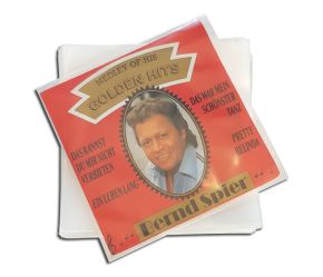 Protected - 7inch PE Sleeves - Pakke af 100 stk.