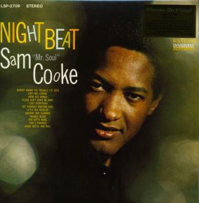 Sam Cooke - Night Beat - LP (Grøn Vinyl)