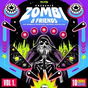 Zombi - Zombi & Friends Vol. 1 - LP (Metallisk Sølv Vinyl)