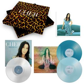 Cher - Believe (25th Anniversary Deluxe Edition) - 3LP (Klar, Havblå og Lyseblå Vinyl)