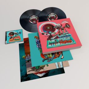 Gorillaz - Song Machine: Season One - Strange Timez - 2LP+CD (Deluxe Bokssæt)