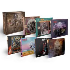 Lordi - Lordiversity - 7LP (Lilla Vinyl, Box Set) (En smule slid på den ydre boks)
