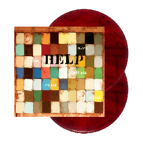 Various Artist |War Child Records - Help - 2LP (National Album Day 2023 Rød & Sort Røg Vinyl)