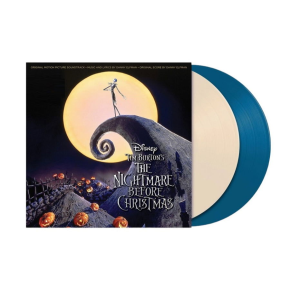 Various Artists | Soundtrack - The Nightmare Before Christmas (Original Soundtrack) - 2LP (Bone & Aqua Coloured Vinyl)