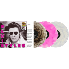 Elvis Presley - Elvis Styles - 3LP (RSD 2024 Deluxe Multifarvet Vinyl)