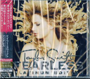 Taylor Swift - Fearless - CD+DVD (Platinum Edition, Japan Import)