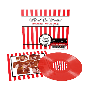 Haircut 100 - Haircut 100% Live (Hammersmith Odeon 1982) - LP (RSD 2023 Semi-Gennemsigtig Rød Vinyl)