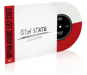 Bryan Adams - 51st State - 12" (Red / White Vinyl)