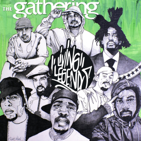 Living Legends (Murs, The Grouch m.fl.) - The Gathering (EP) - 12" (RSD 2026 Coke Bottle Green Vinyl)