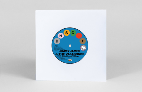 Jimmy James & The Vagabonds | Sonya Spence - This Heart Of Mine / Let Love Flow On - 7" (RSD 2022 Translucent Blue Vinyl)