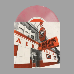 Alkaline Trio / Rise Against - Private Eye / Re-Education (Through Labor) - 7" (Blossom Colour Vinyl)