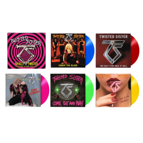 Twisted Sister - Totally Twisted: The Studio Albums 1982-1987 - 5LP (Coloured Box Set Vinyl)