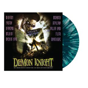 Various Artists | Soundtrack - Tales From The Crypt Presents Demon Knight - LP (Blue & White Cryptkeeper Halloween Splatter Vinyl)