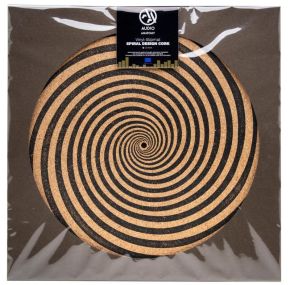 Audio Anatomy - Slipmat, Kort m. Spiralmønster (3mm)